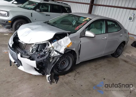 2016 Toyota Corolla Le from USA, damaged, VIN 2T1BURHE7GC547073
